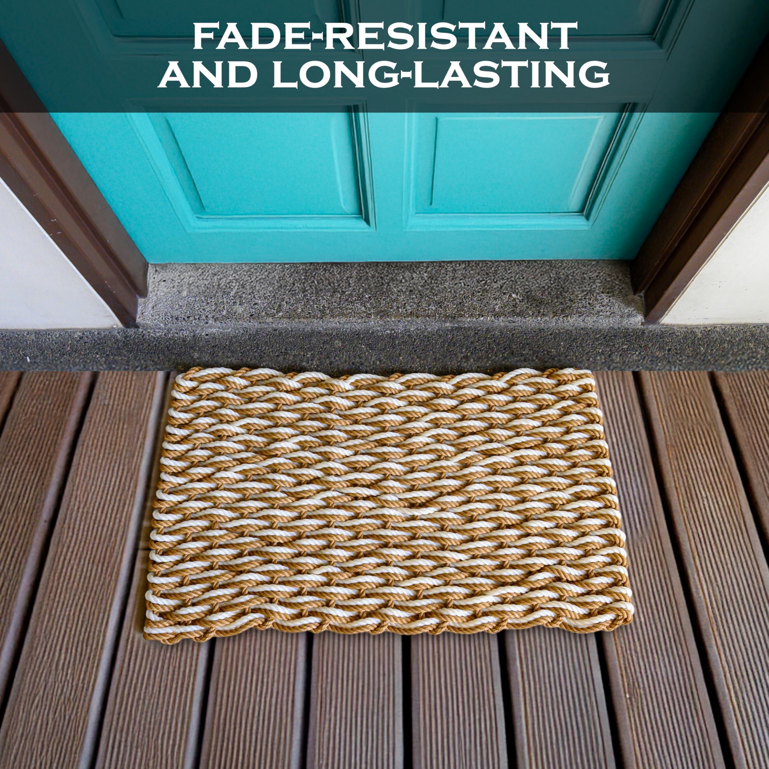 MAINEVENT non-slip grip aids safety on rough surfaces at the doorway.