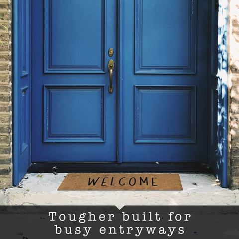 MAINEVENT double door mat outdoor large provides a durable welcome for guests.