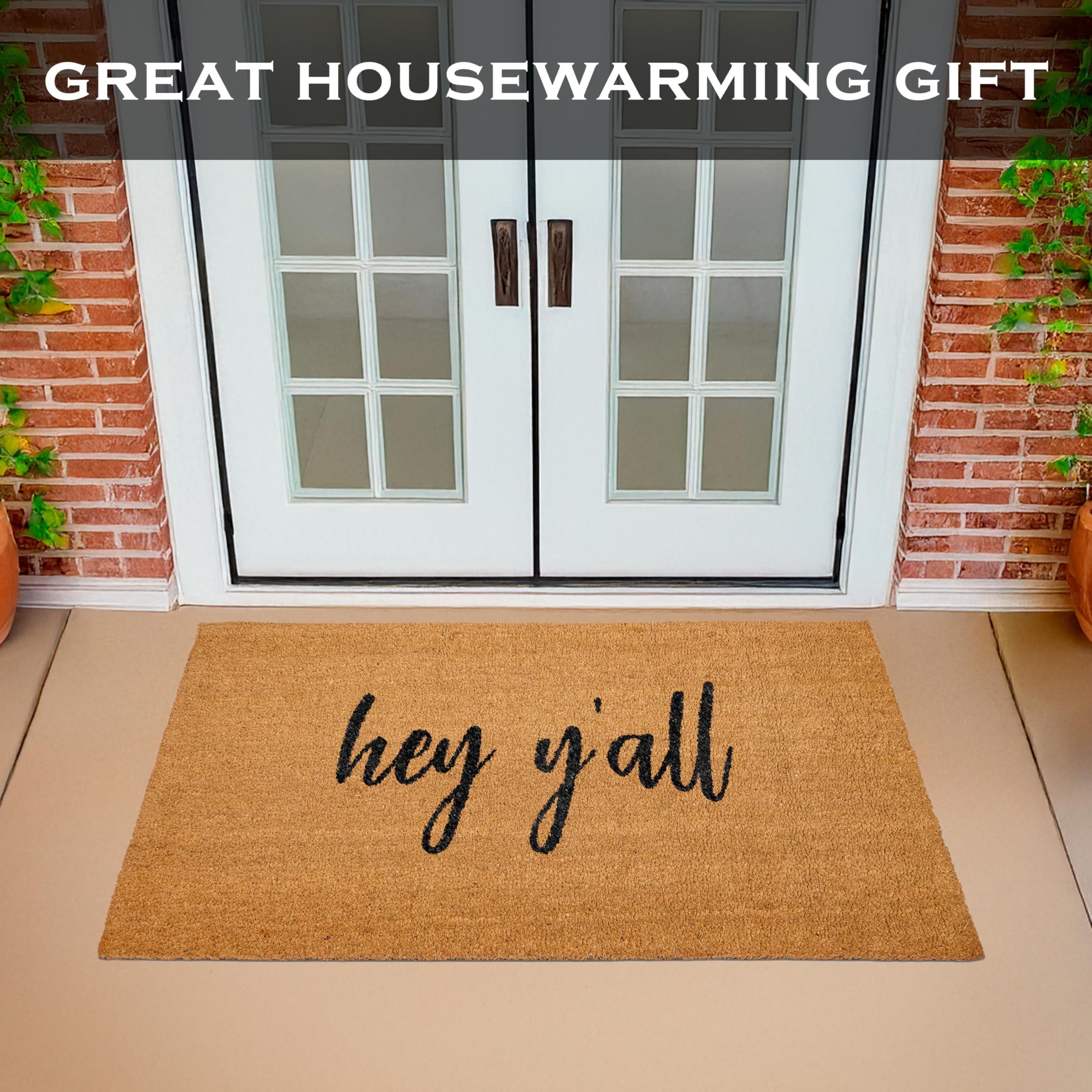 MAINEVENT Large doorway mat – handles high-traffic entrances with durability.
