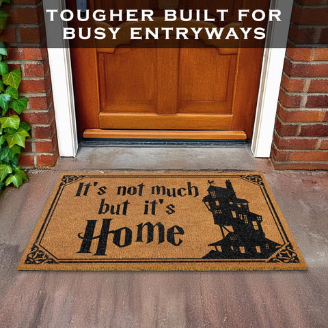 MAINEVENT Durable wizard door mat with 0.6 inch fibers for busy doorways