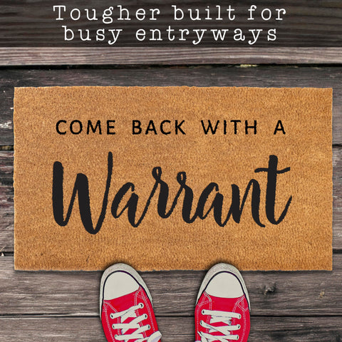 MAINEVENT front door mat with high-traffic 0-6 inch fibers for durability