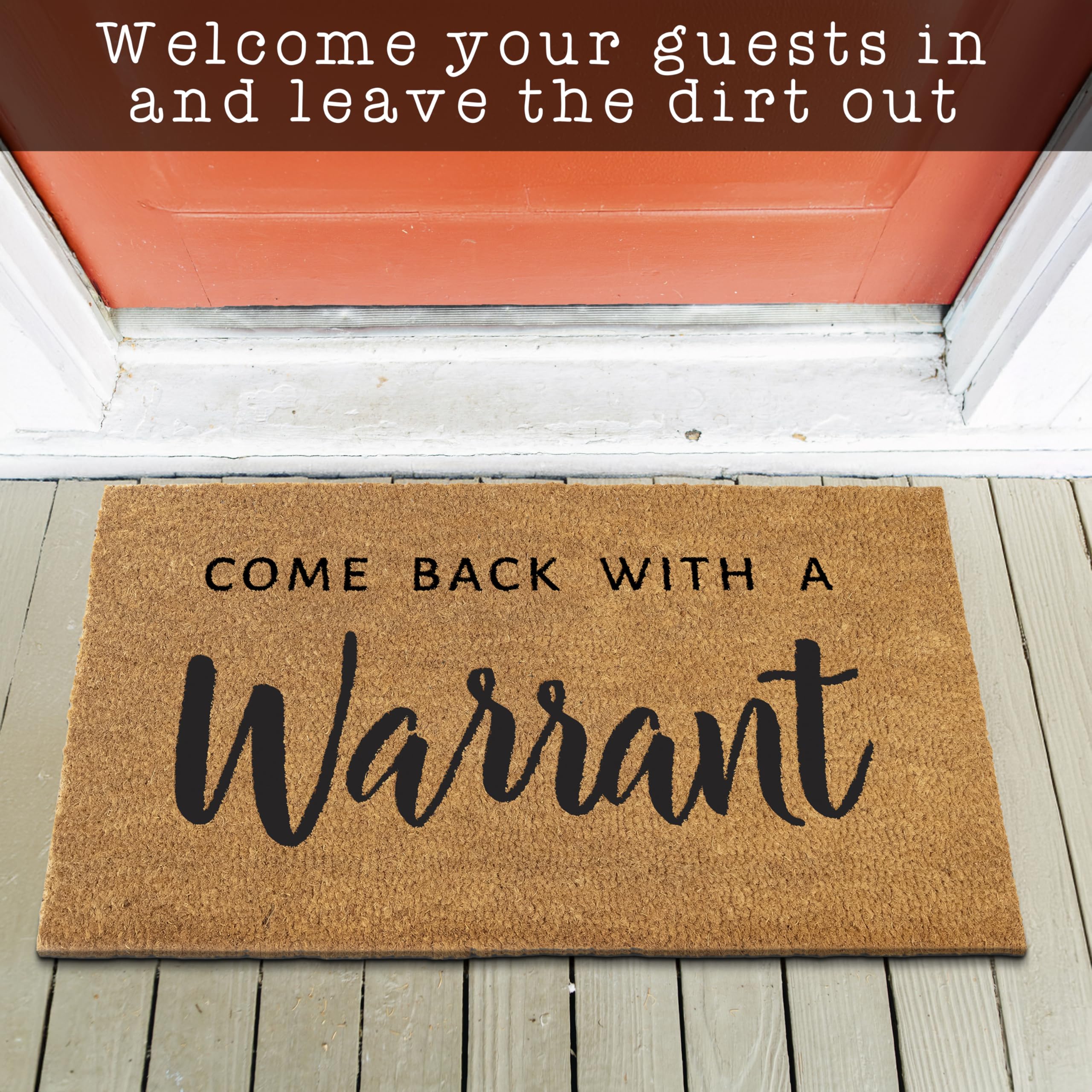 MAINEVENT front porch doormat ready for housewarming gift use