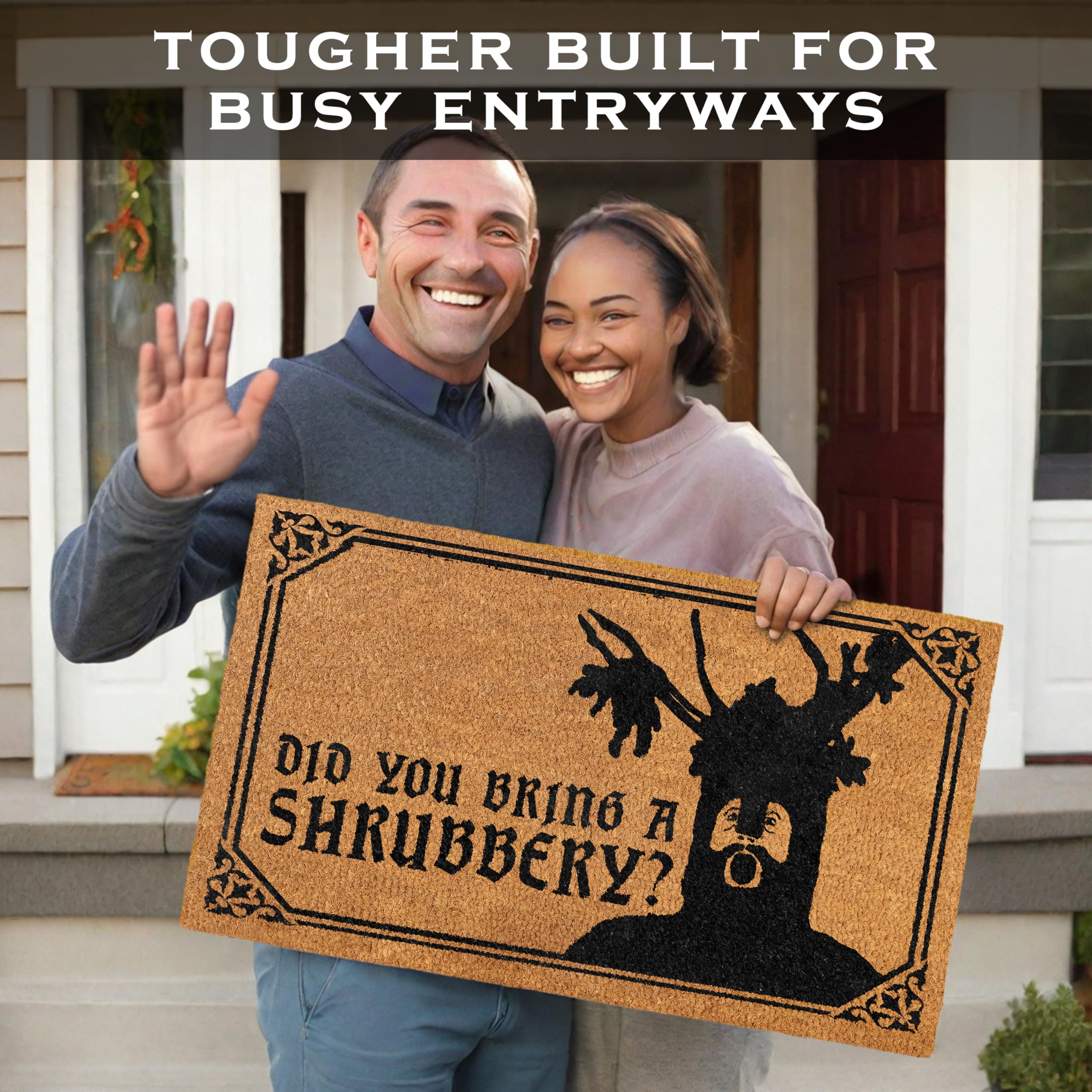 MAINEVENT Funny nerd welcome mat — adds personality to your porch.