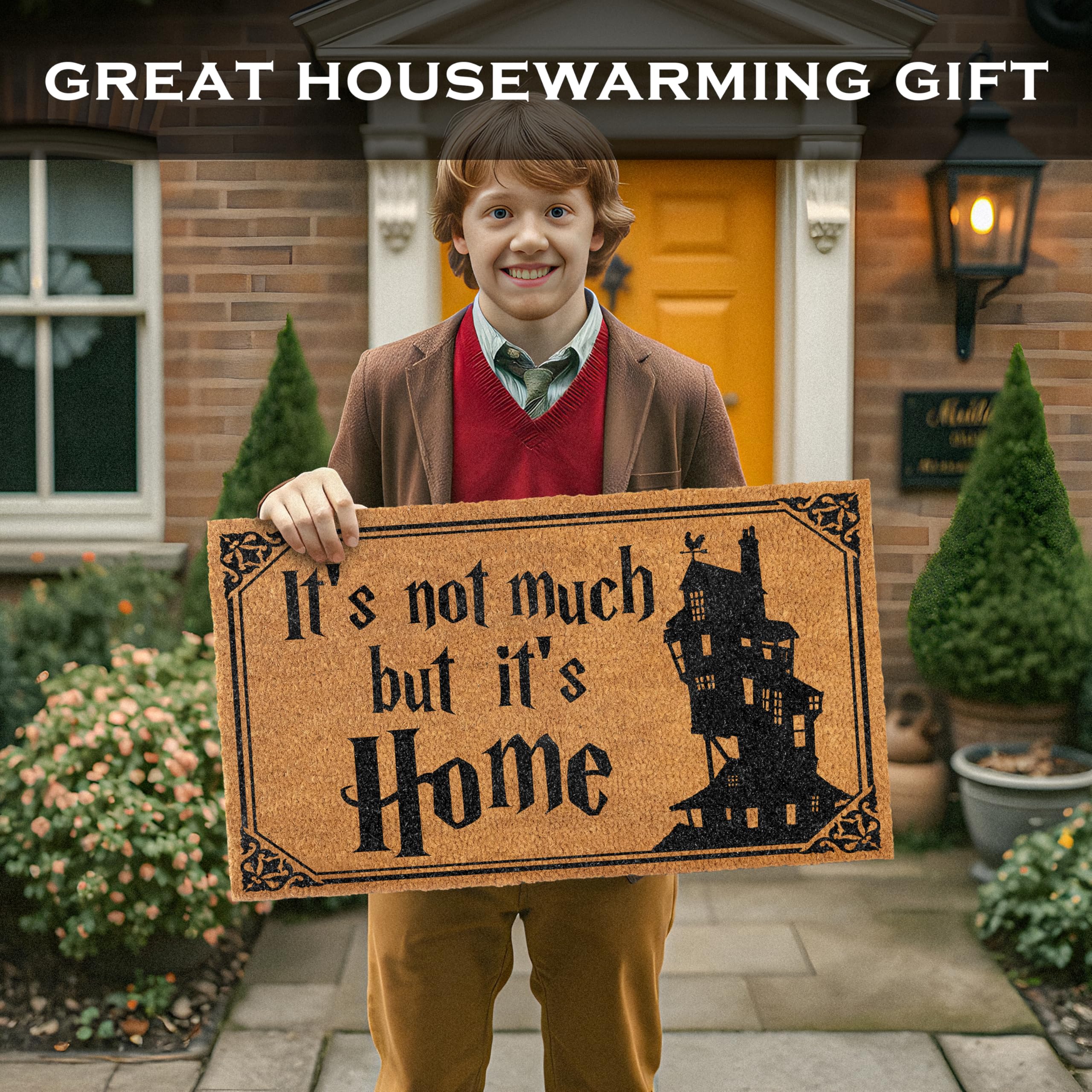 MAINEVENT Geek doormat as a funny gift that brightens entrances