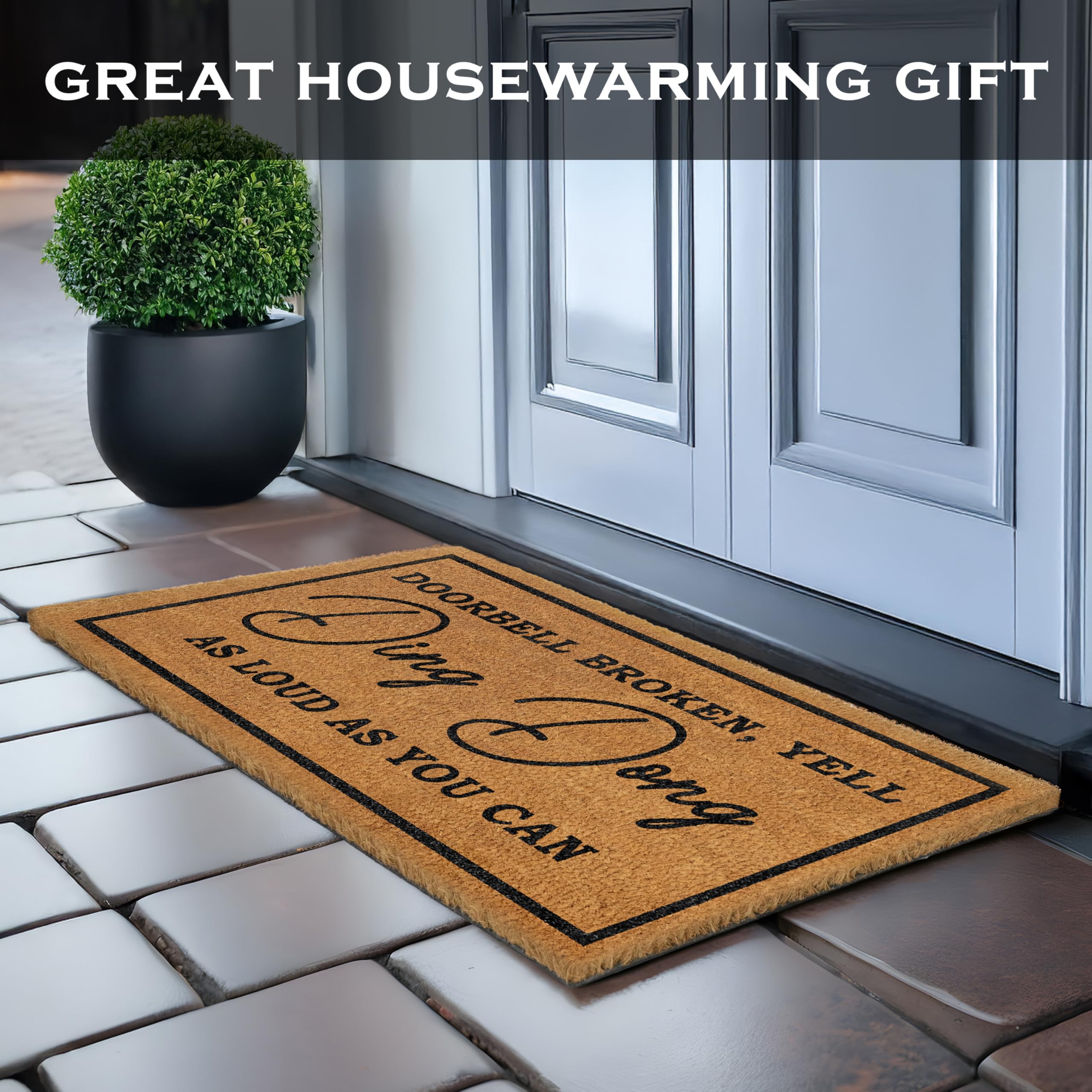 MAINEVENT durable mat handles high-traffic entrances with long-lasting performance.