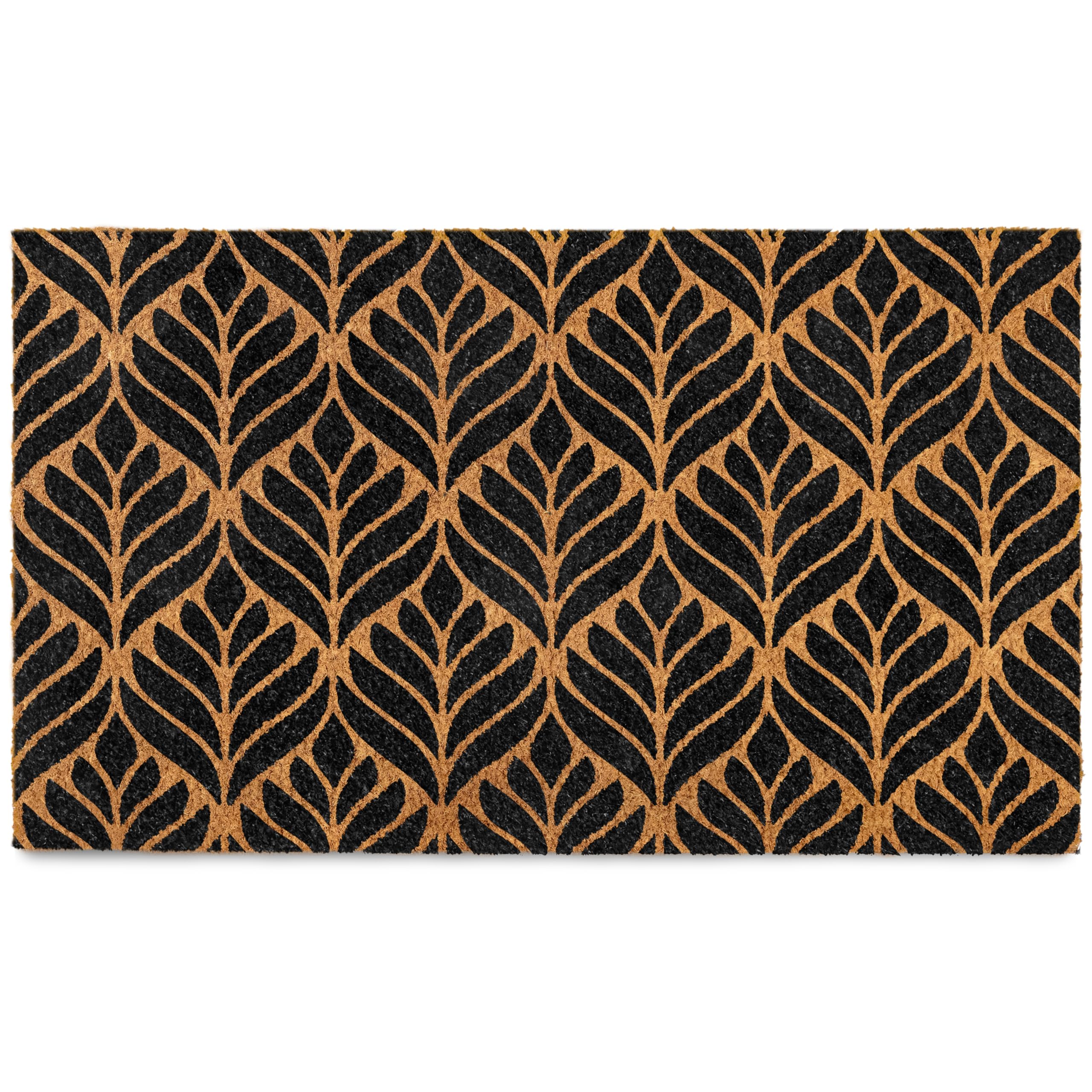 MAINEVENT modern door mat outdoor 30x17 enhances curb appeal with durable outdoor performance
