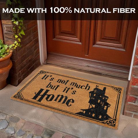 MAINEVENT Nerd welcome mat for covered patio shows off geeky charm in outdoor spaces