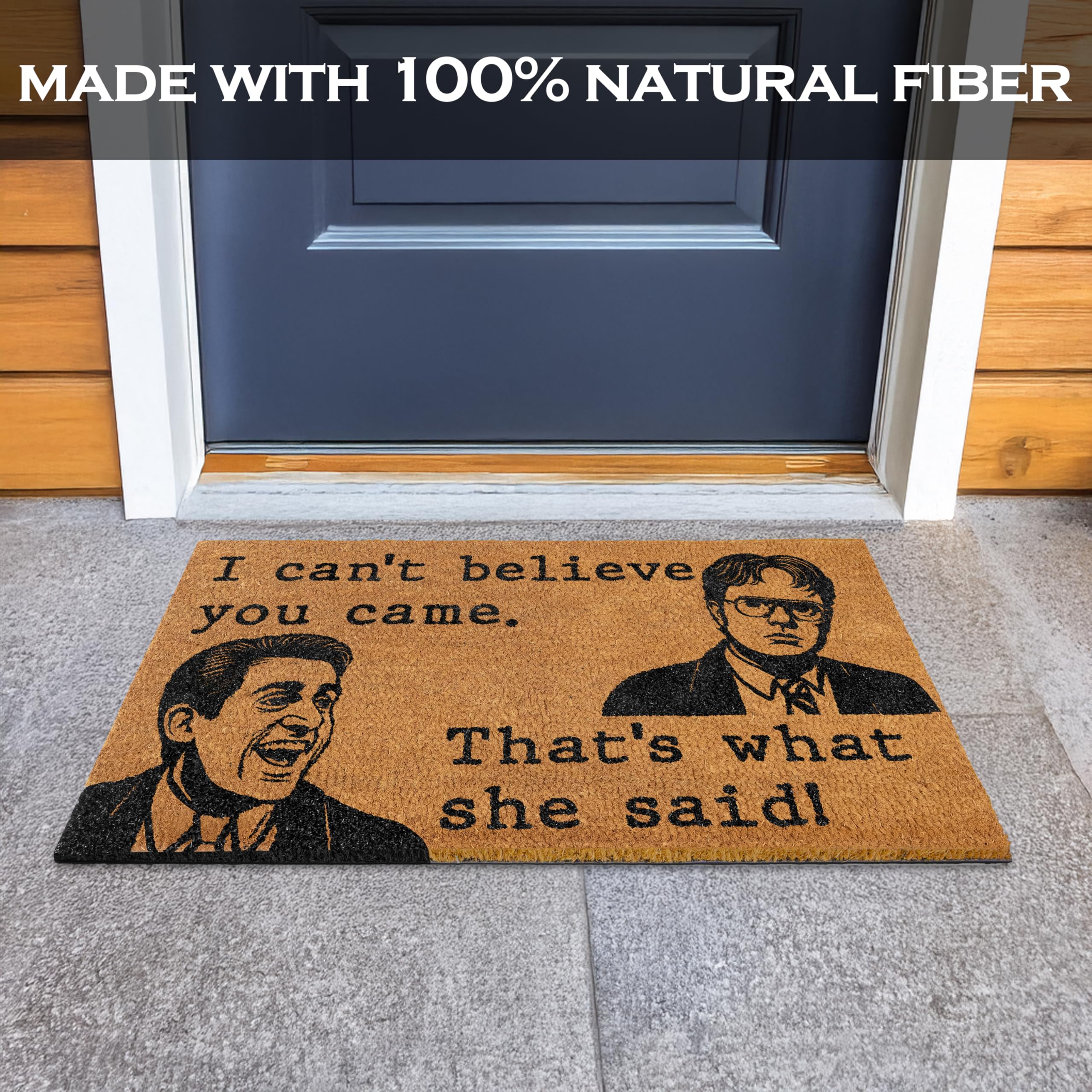 MAINEVENT nerd-welcome-mat-design enhances office entry with conversation-starting humor