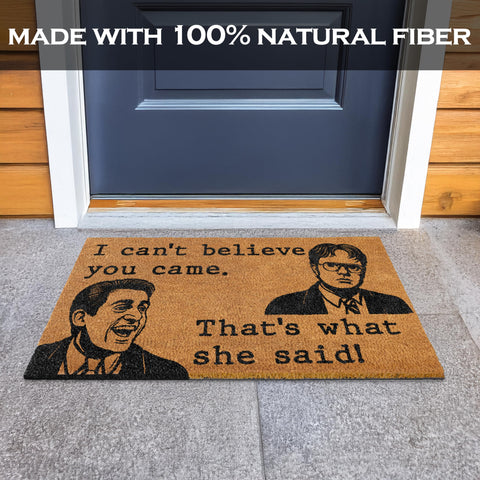 MAINEVENT nerd-welcome-mat-design enhances office entry with conversation-starting humor
