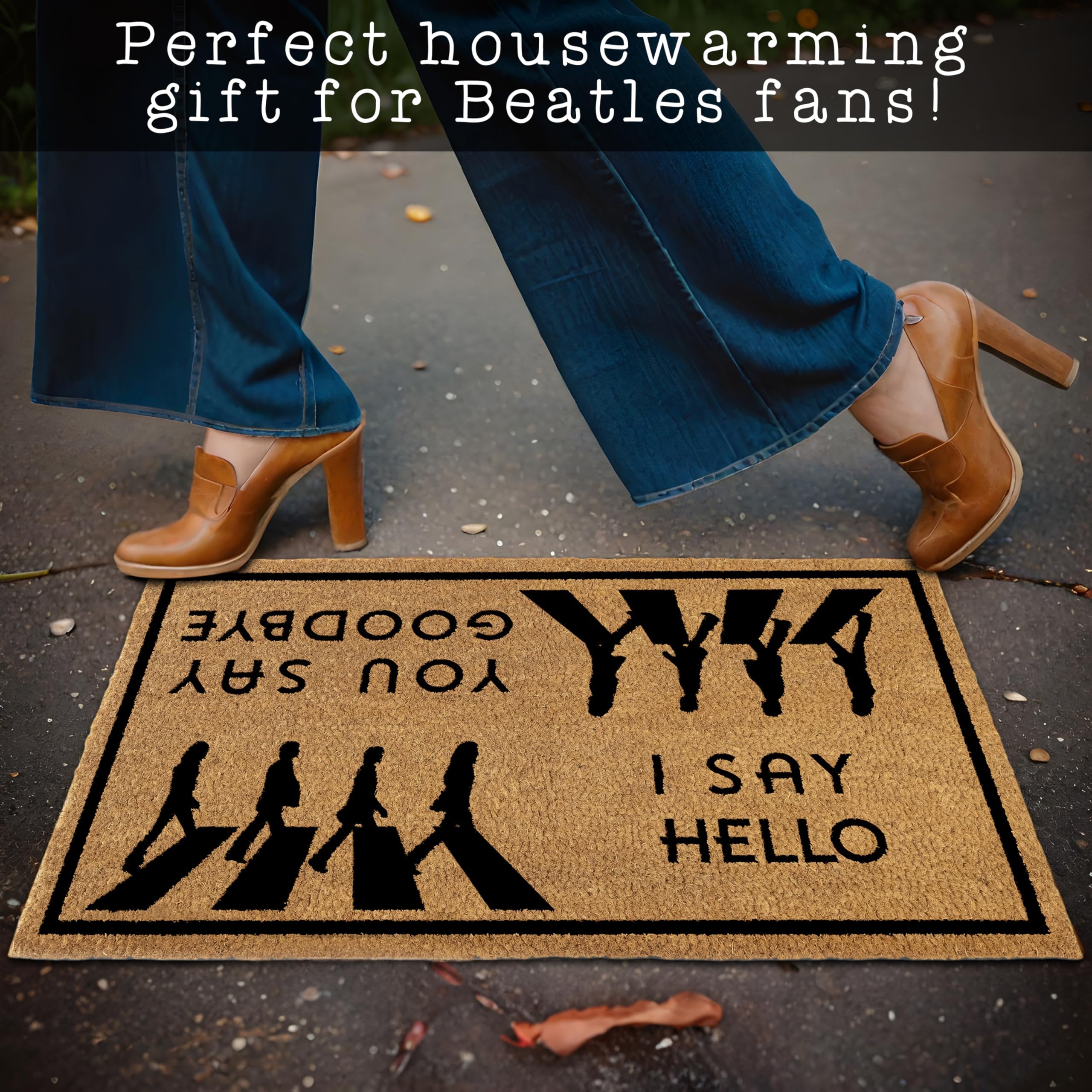 MAINEVENT non-slip PVC-backed mat keeps entry secure in high-traffic areas