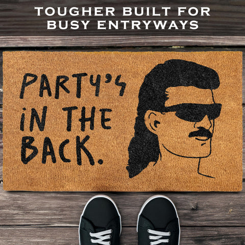 MAINEVENT outdoor-entrance-mat captures a rugged, weather-ready look.