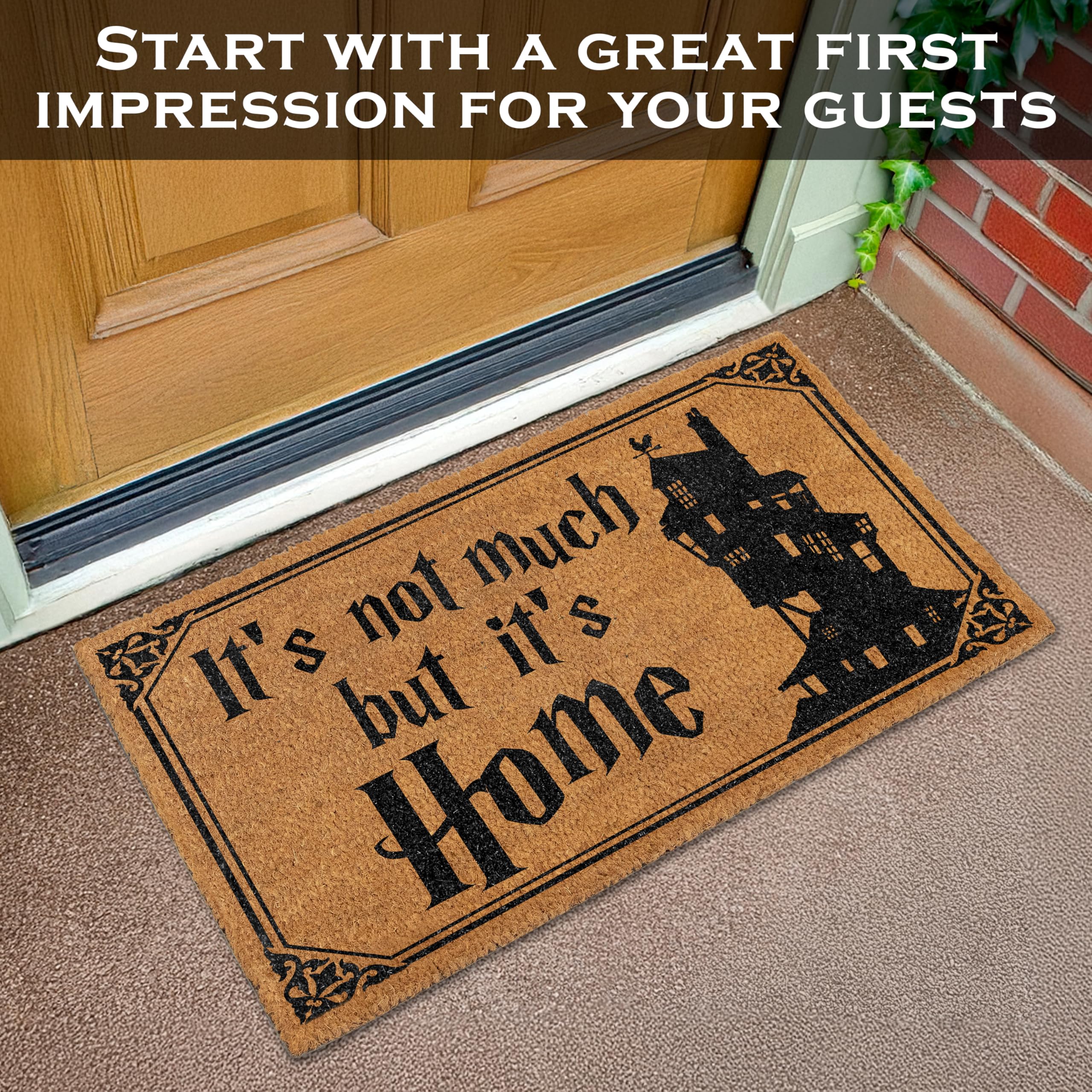 MAINEVENT Patio entryway decor wizard mat blends function with fandom