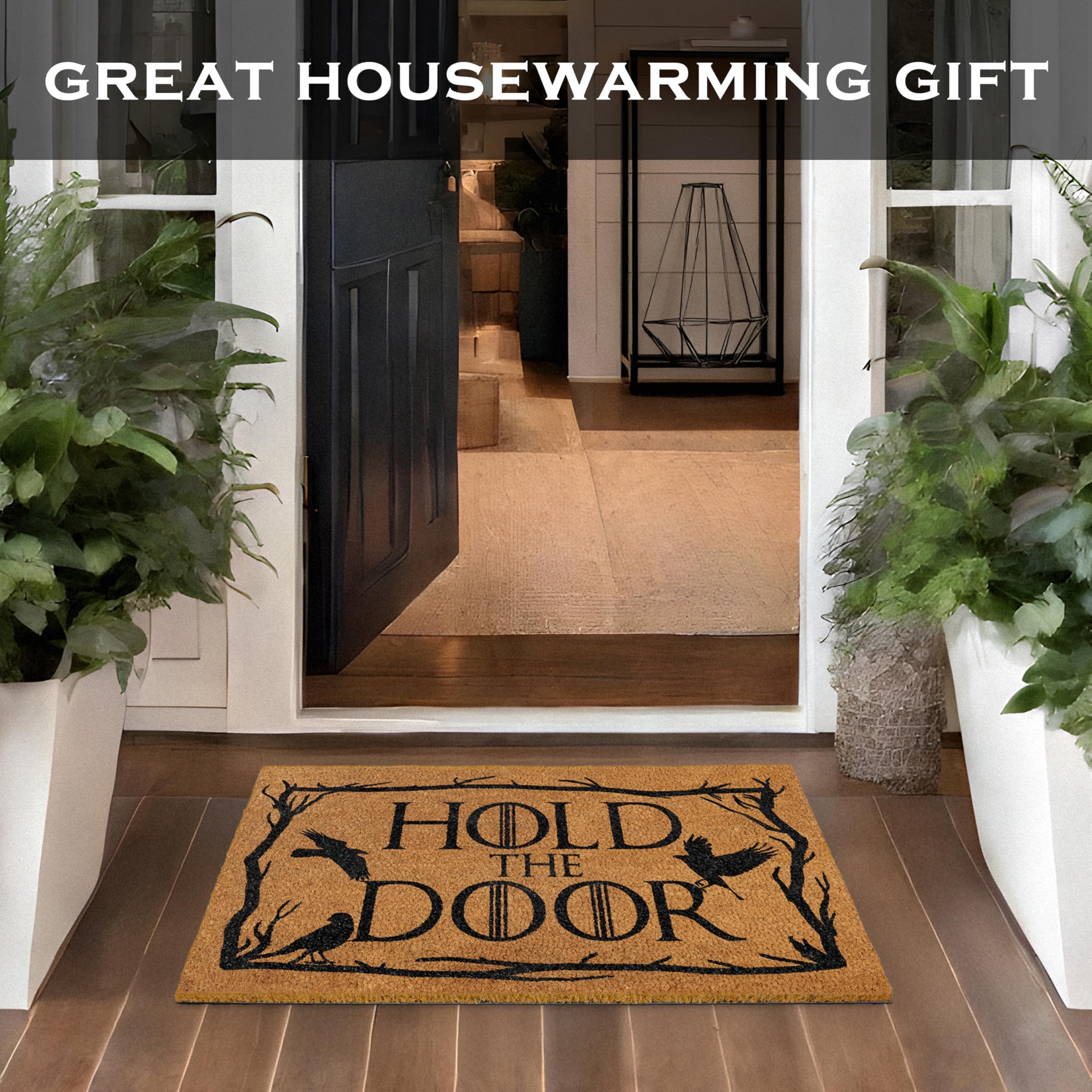 MAINEVENT Porch entrance mat adds playful geek charm for seasons