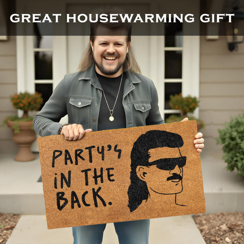 MAINEVENT porch-welcome-mat for covered areas with secure placement.