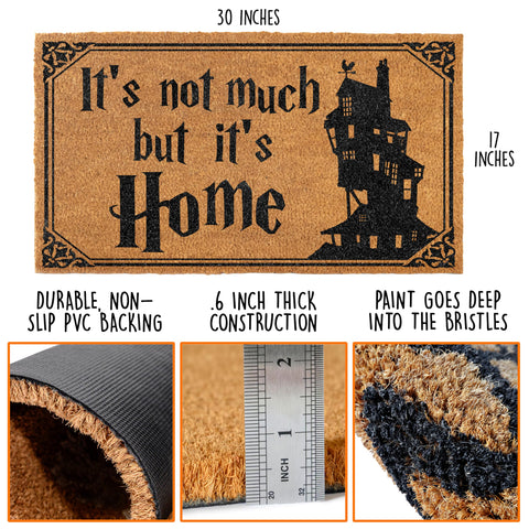 MAINEVENT Wizarding rug adds playful entry vibe for fans at the doorway