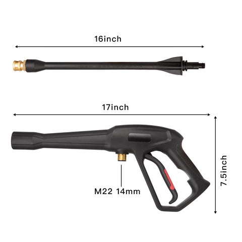 Mairbear 65-degree nozzle wide bloom for delicate surfaces and rinsing
