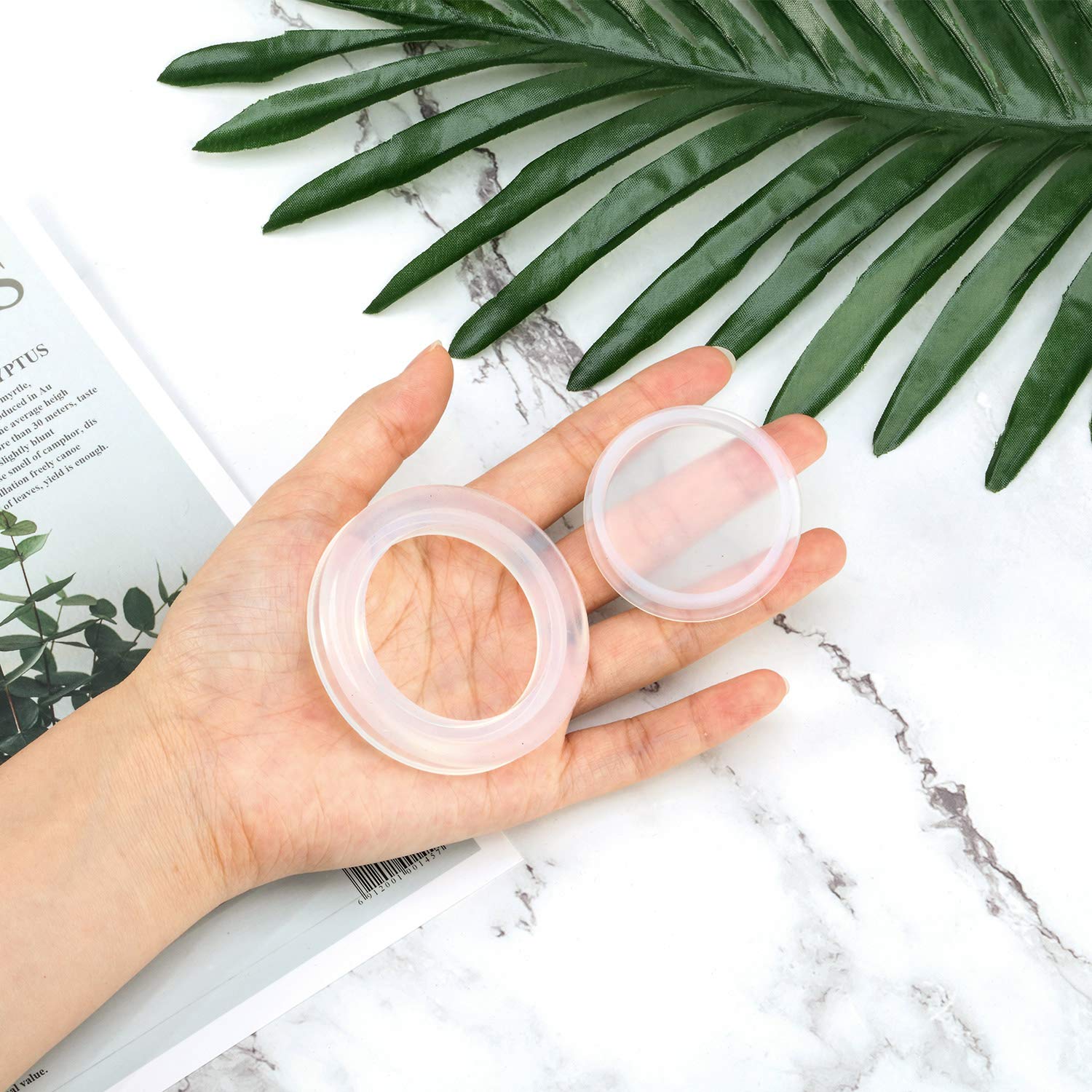 Maitys durable clear silicone material resists yellowing outdoors.