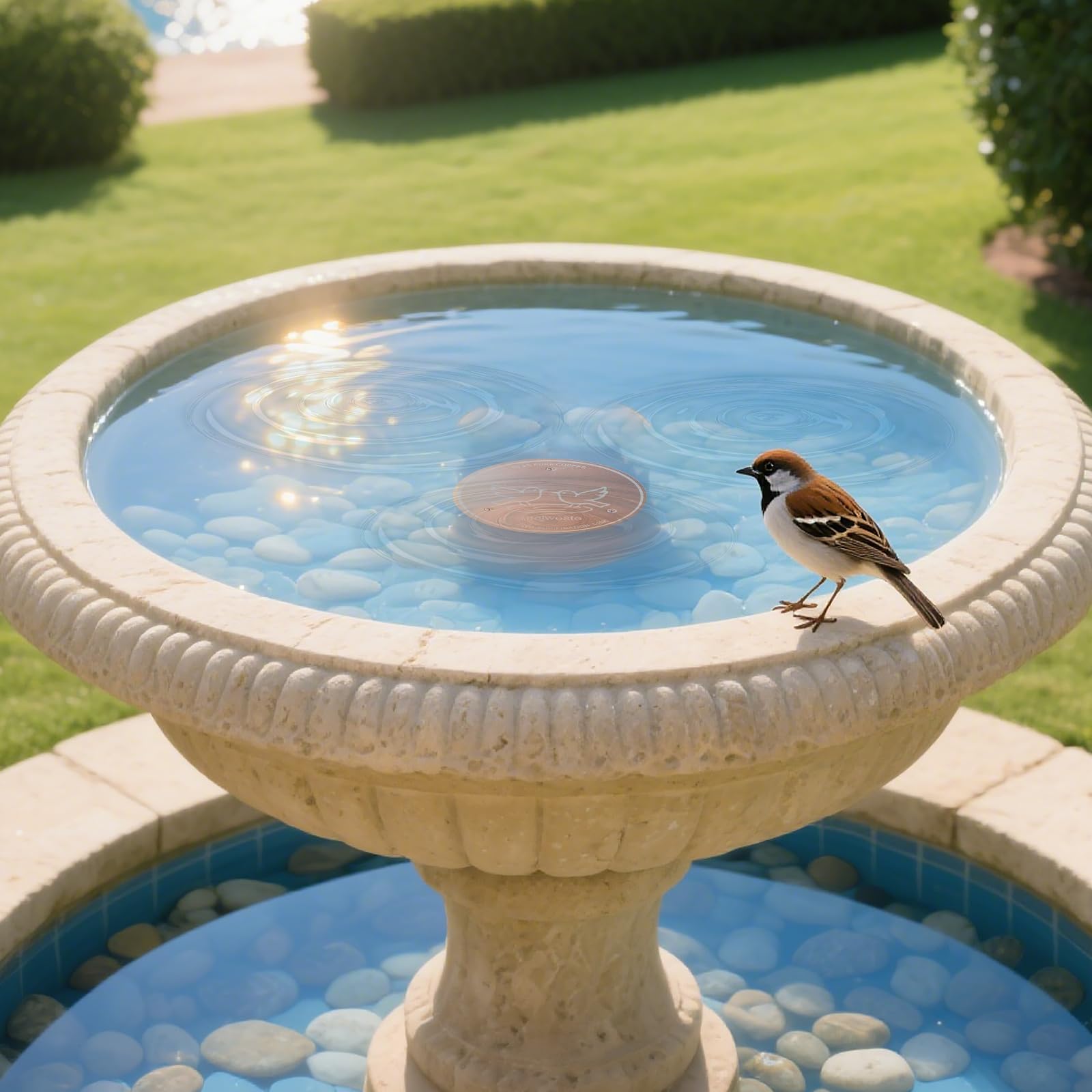 maiwoste Natural water cleaner helps keep water clearer.