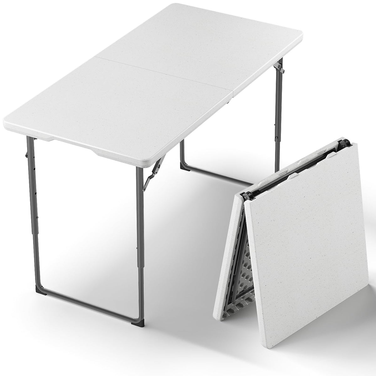 Make Changes folding table 4ft extended, ideal for extra dining space.