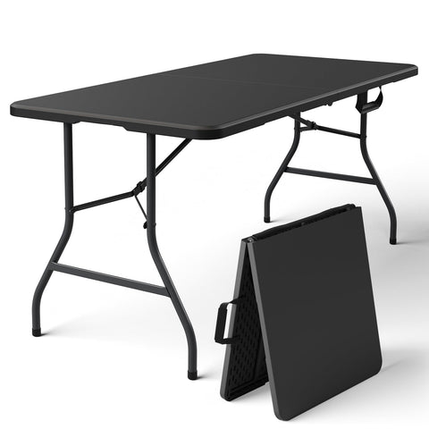 MAKE CHANGES folding table with carrying handle for effortless transport at events.