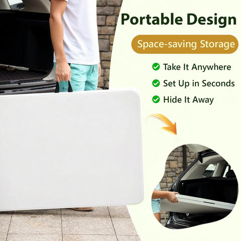 Make Changes folding table indoor outdoor use suitability