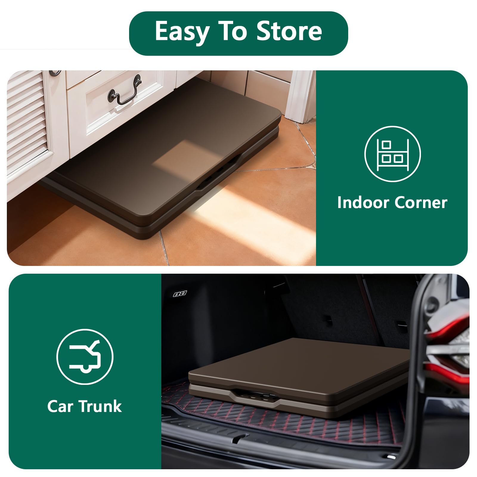 Make Changes lightweight table weighs 14.79 lbs for easy transport