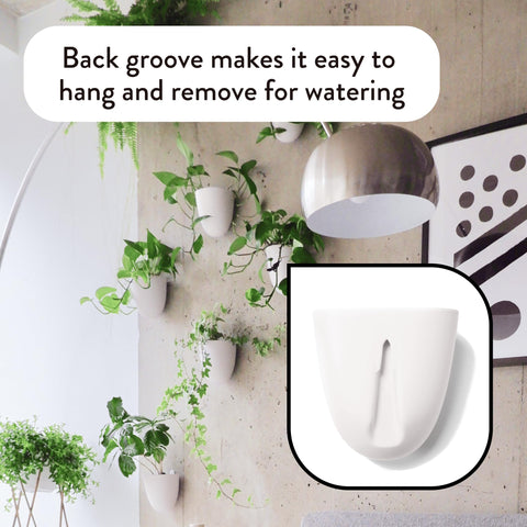 Make Good PlantPod Luxe close-up showing nursery pot fit within planter
