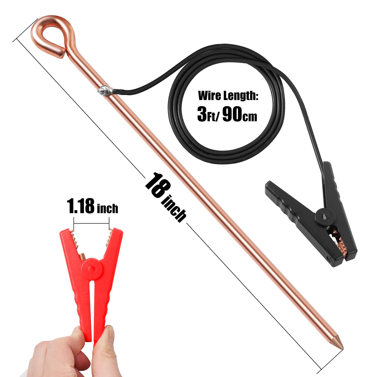 Makevivi leads with alligator clips enabling quick power connections.