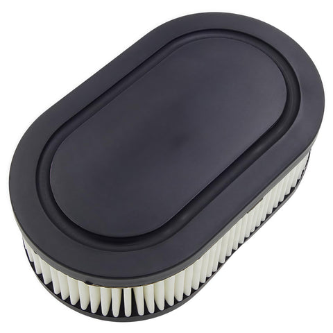 Close-up of MAKGAGAAI 593260 air filter showing compatibility with Briggs Stratton
