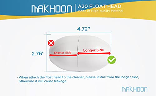 MAKHOON A20 float head compatible with Kreepy Krauly LL105 for reliable use