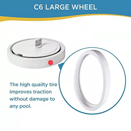 MAKHOON replacement wheel assembly for Polaris Zodiac 280; not compatible with Polaris 360/380 pool cleaners.