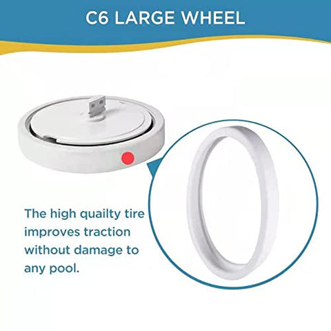 MAKHOON replacement wheel assembly for Polaris Zodiac 280; not compatible with Polaris 360/380 pool cleaners.
