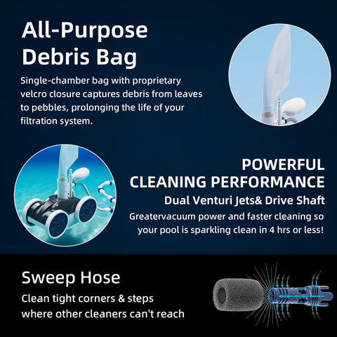 MAKHOON Upgrade pool sweeper connected to fittings with booster pump in mind