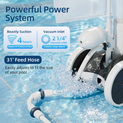MAKHOON Upgrade pool sweeper debris bag compatibility close-up