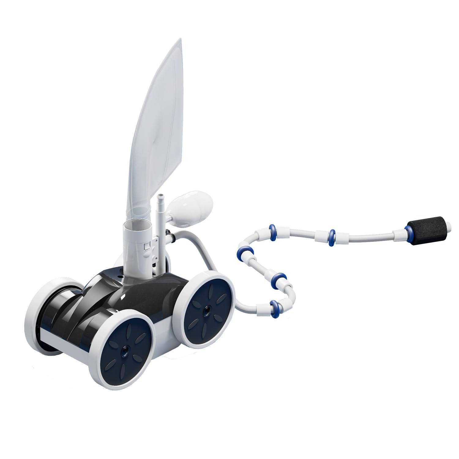 MAKHOON Upgrade pool sweeper front view for debris removal efficiency