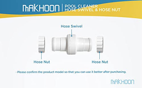 Makhoon UWF fitting connector links hose and accessories for Polaris 360 setups