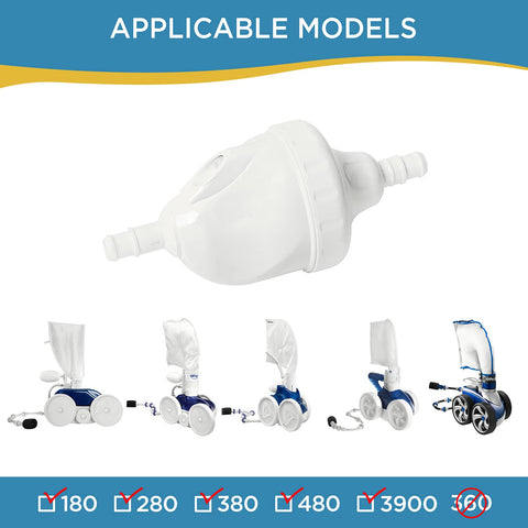 Makhoon Vac-Sweep compatibility backup valve maintains steady water flow during use.