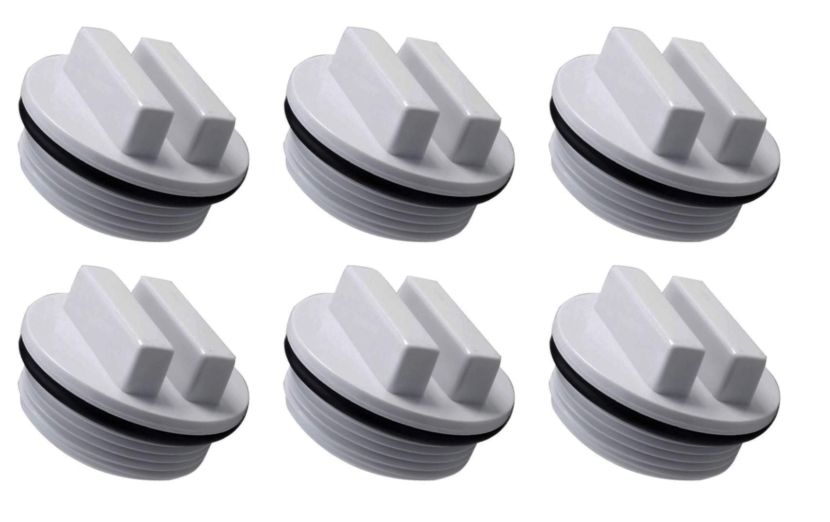 MAKHOON winterizing plug front view for secure pool winterization