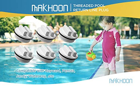 MAKHOON winterizing plug o-ring closeup highlights tight seal against leaks