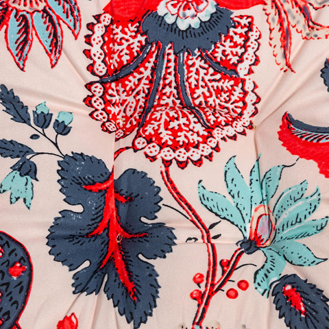Makimoo 2-pack cushions offer versatile color and pattern for mixed indoor/outdoor spaces.