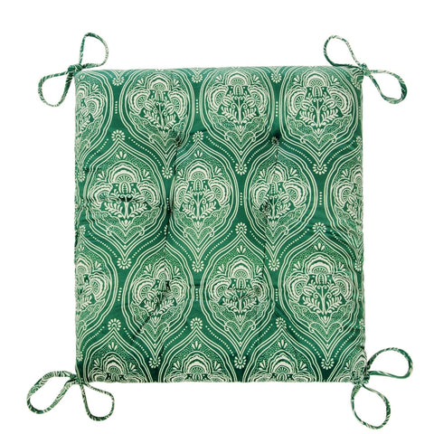 Makimoo tufted cushion set with upper and lower cushions and ties