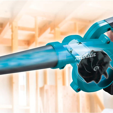Makita DUB185Z compact and lightweight body for easy handling.