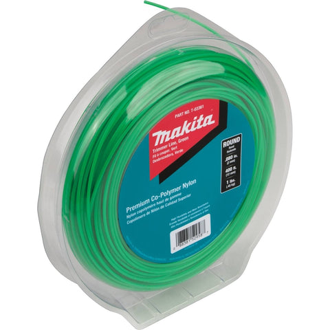 Makita premium co-polymer nylon trimmer line offers high flexibility