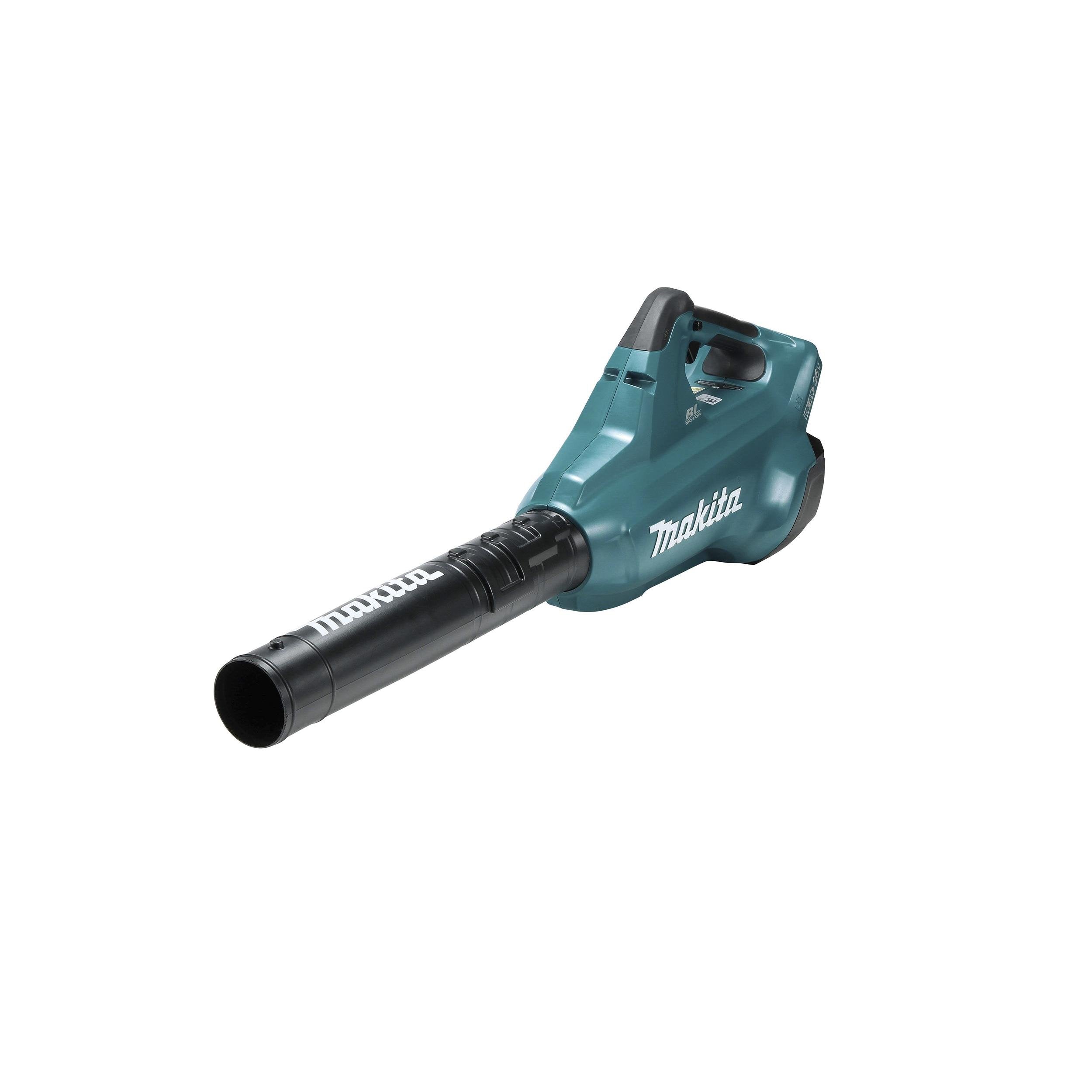 Makita XBU02Z shown with dual 18V batteries for extended run time.