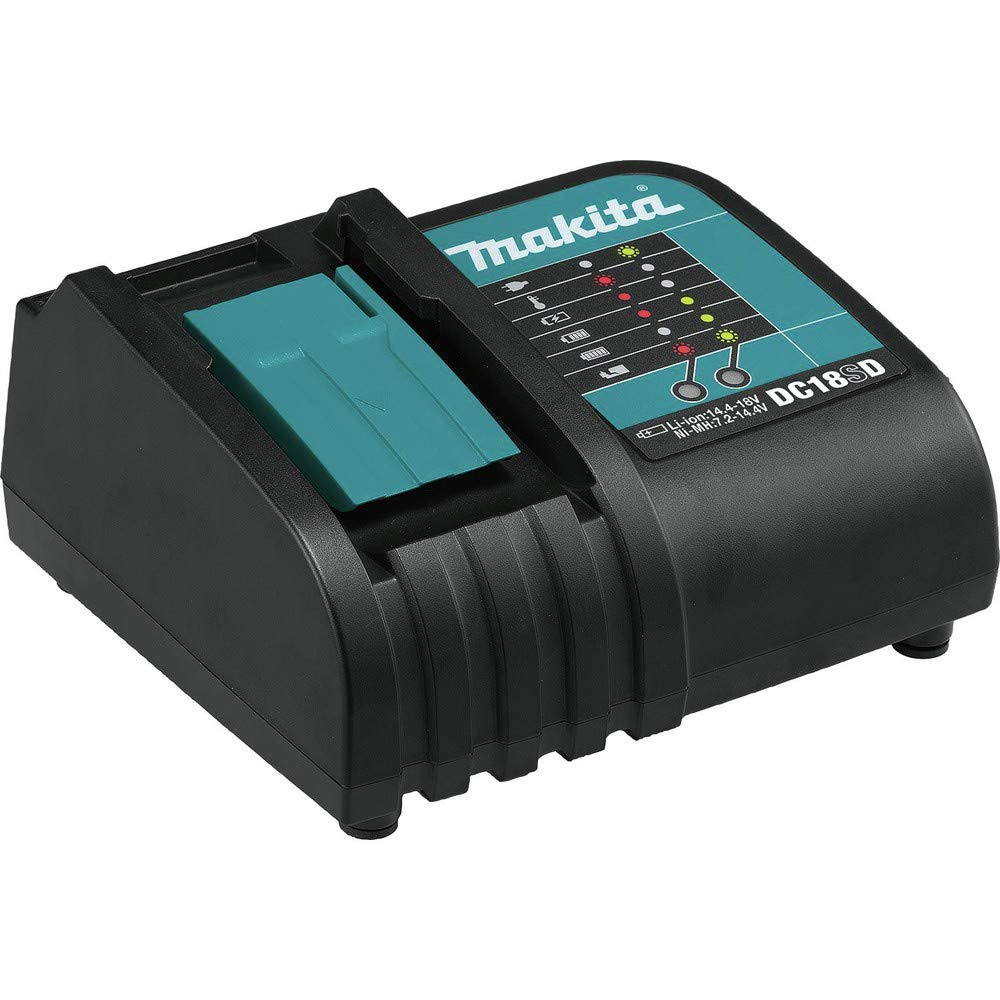 Makita XCU10SM1 22cc-equivalent performance for smooth outdoor cutting.