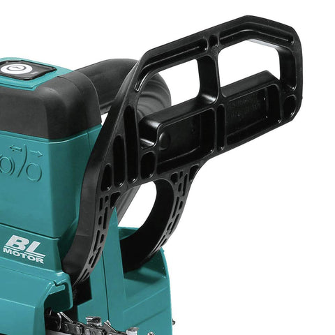 Makita XCU10SM1 captured bar nut enables quick, secure adjustments.