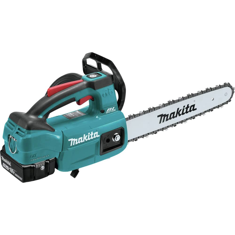 Makita XCU10SM1 outer rotor brushless motor delivers efficient power.