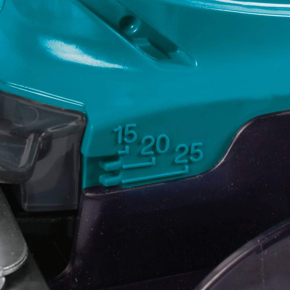 Soft grip handle delivers comfortable control during use.