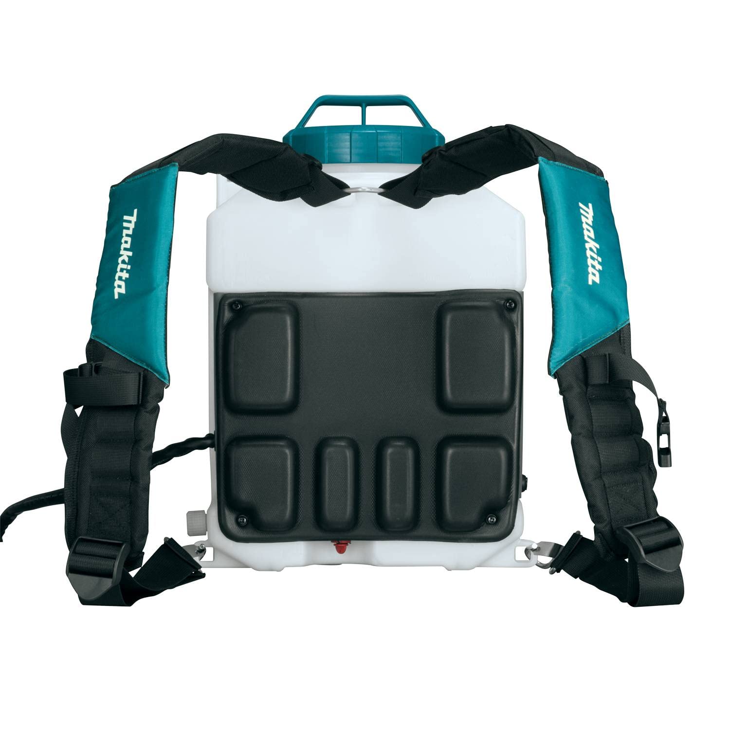 Makita XSU01Z three-stage LED battery gauge for monitoring power.