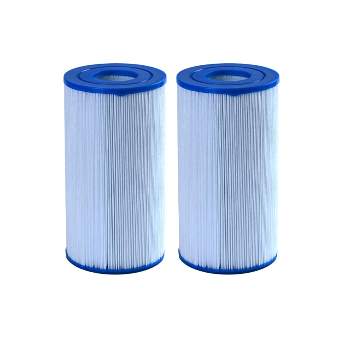 Malaka Spa FD2002 two-pack replacement cartridges ready for hot tub maintenance